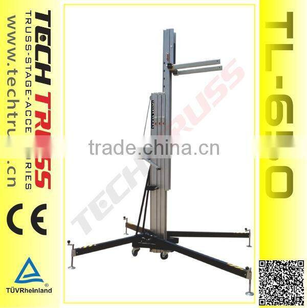 TL-540 Max loading 350kg Height 5.4m Truss Lift Tower