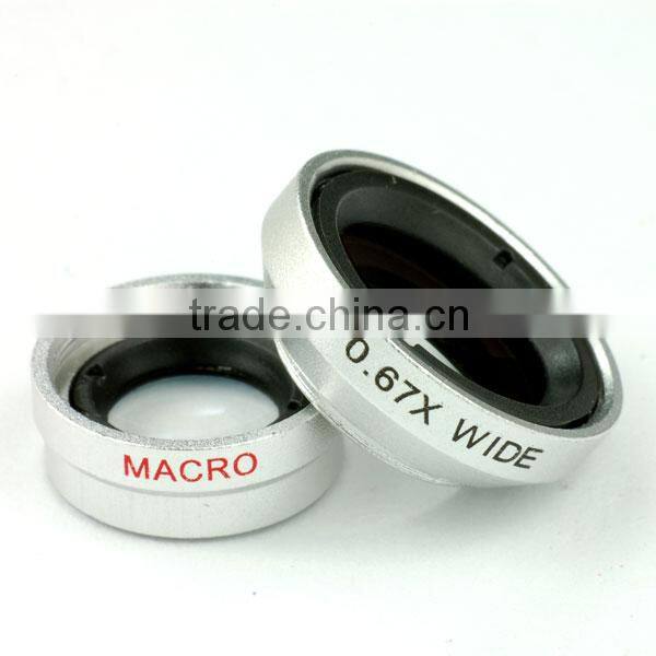 Best Gift Universal Magnetic 0.67X Wide Angle lenses Macro lenses camera lenses