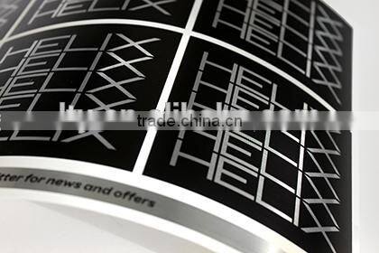uv laminated business circular sticker (M-A457)