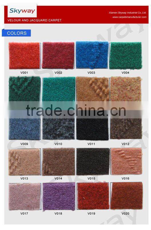 Machine-made shaggy uk carpets custom