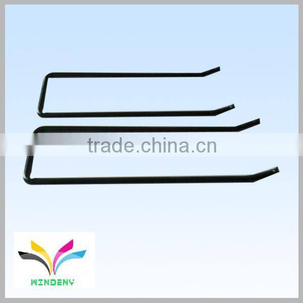 China style black light duty livingroom hanging hook metal u hook