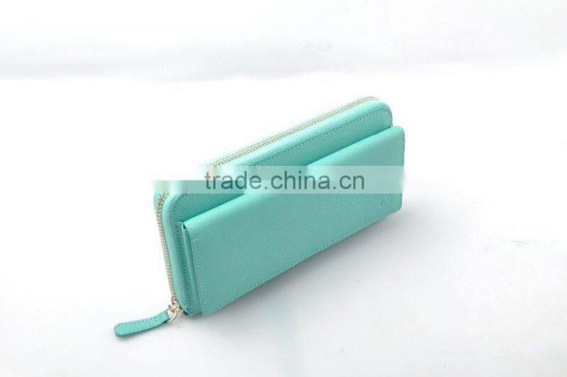 Womens Personlized Cool RFID Blocking Leather Wallet