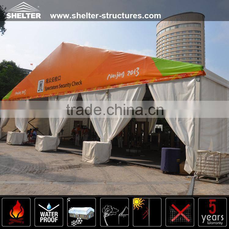 customized retractable tent