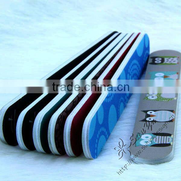 double side emery board nail file