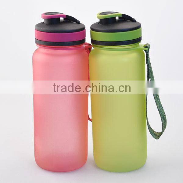 BPA free 650ML Sport Fashionable Water Bottle with Strap