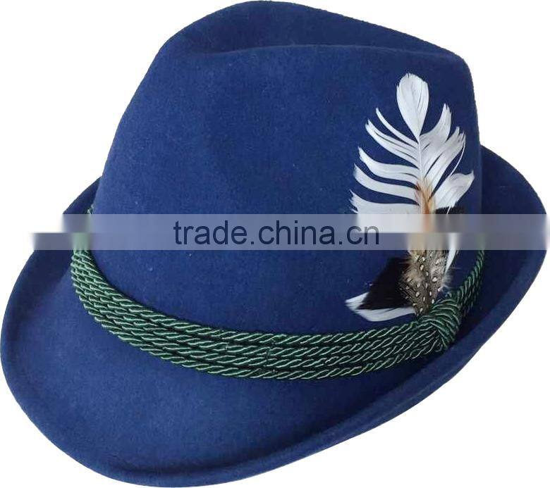 Mens Winter Trilby Felt Hat