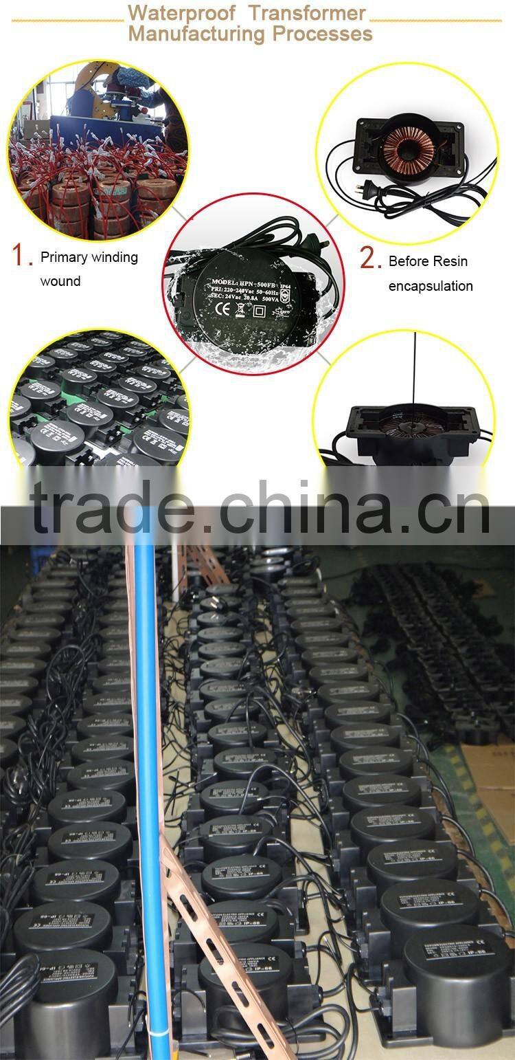 IP68 WaterProof Encapsulated Transformer Toroid, Miniature Toroid, Encapsulated Toroid For Swimming Pool