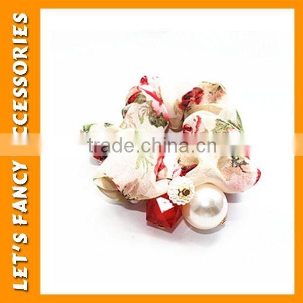 PGHD0353 Wholesale floral headbands yiwu covered elastic hair band