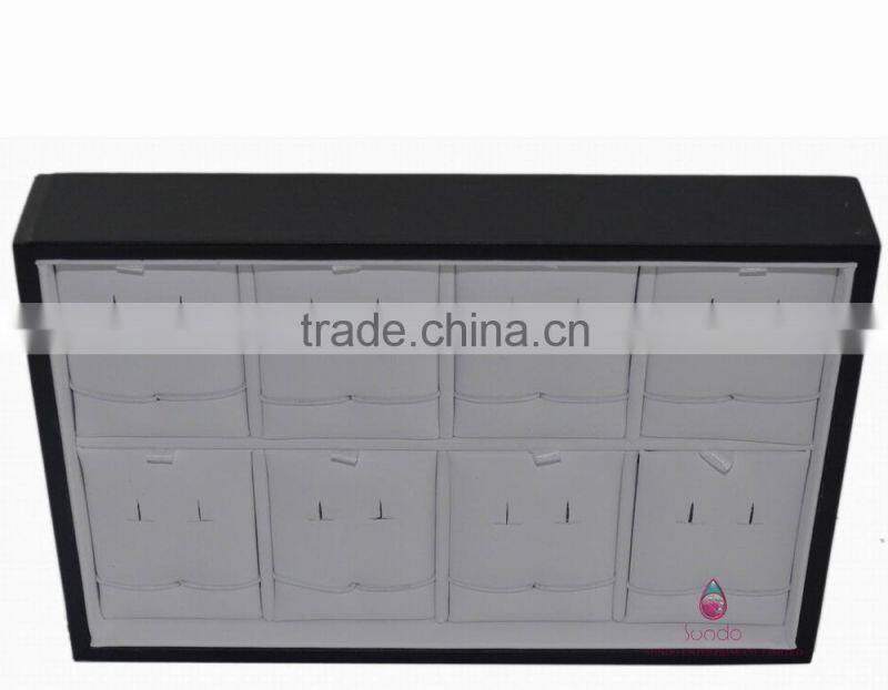 Simple Style Wooden Jewelry Tray for earrings