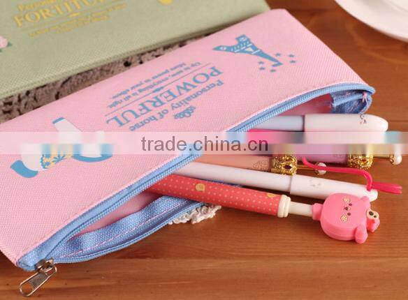 Latest animal horse pencil case , pencil bag for girls