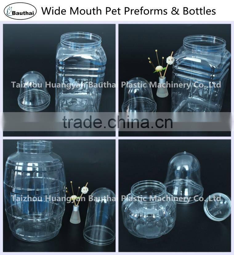 Hot sale OEM acceptable plastic bottle preform with PET material