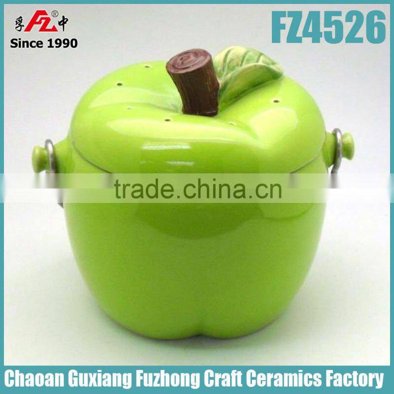 Stoneware Compost Pail,Ceramic compost crock