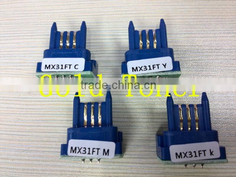 For use in MX2600N 3100N 4100N 4101N 5000N 5001N MX31FT toner cartridge chips