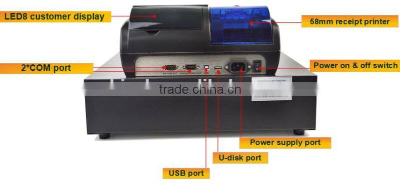 wholesale all in one portable electronic cash register machine ECR