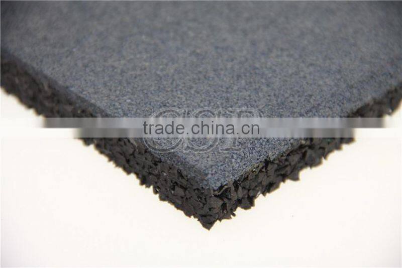 cheap non-toxic gym rubber floor mat, rubber floor for exterior playground,high quality gym rubber floor mat
