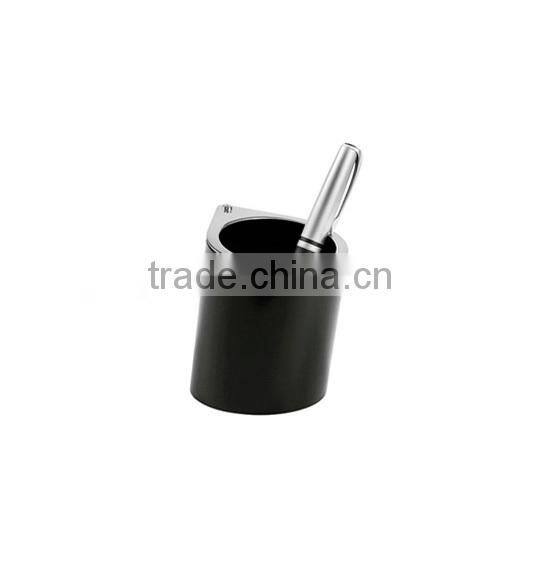 Top grade black pencil vase metal pen holder