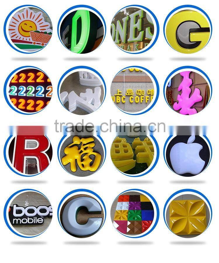 Semi Automatic Plastic Vacuum Forming Machine For Advertising