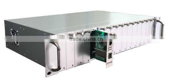Gigabit 80KM WDM BIDI media converter singlemode card type media converter