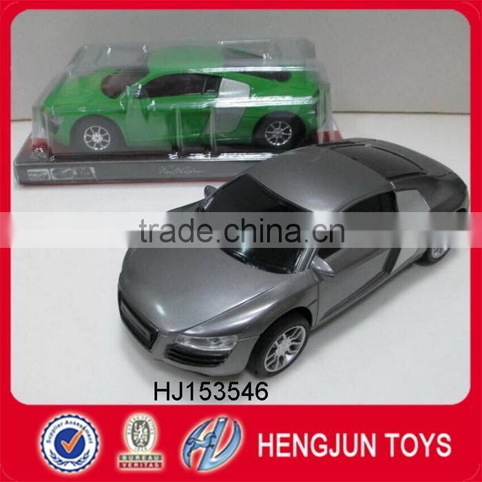 friction car toys plastic inertia car of two color