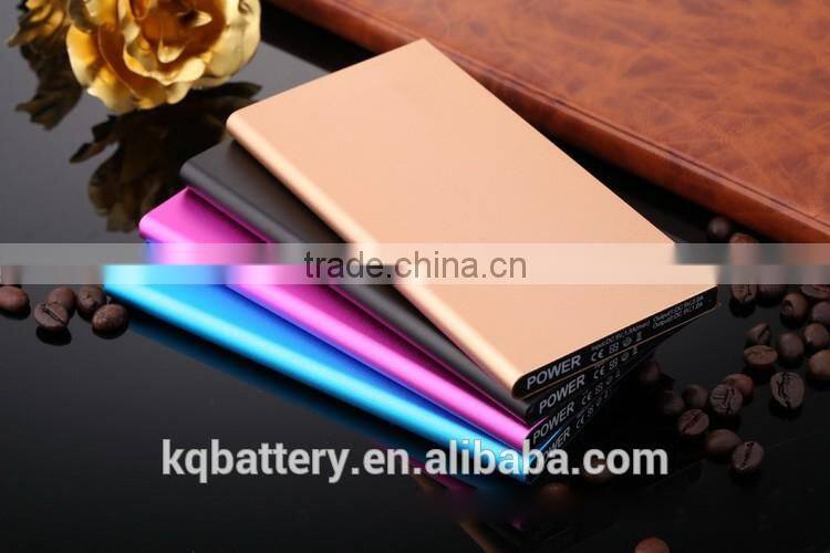 flashlight dual usb 10000mah slim power bank charger