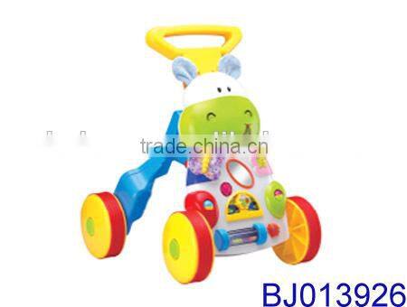 Wholesale new baby toy lovely plastic musical baby walker China