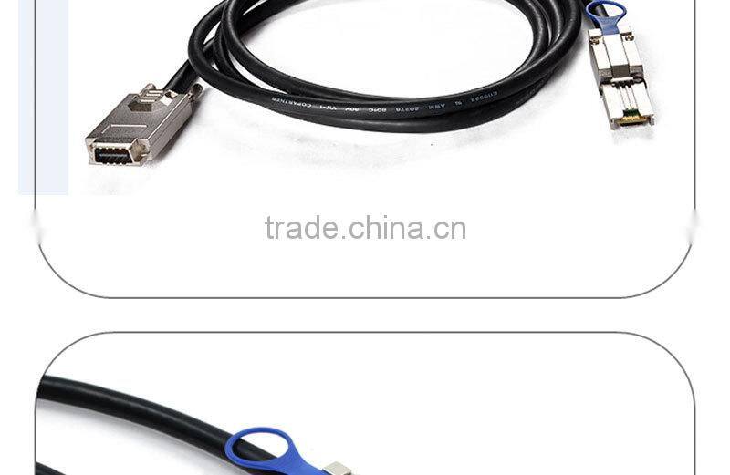 External infiniband Mini SAS SFF8470 to SFF8088 (34pin to 26pin) CX4 cable