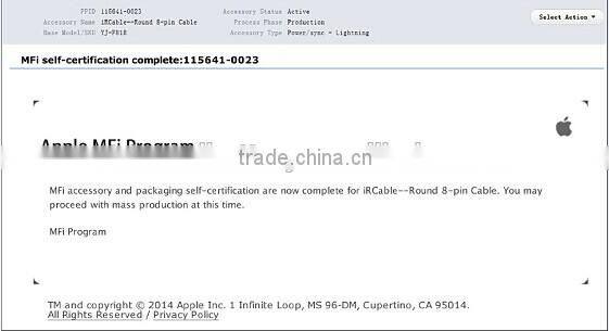 braiding cable for iPhone6