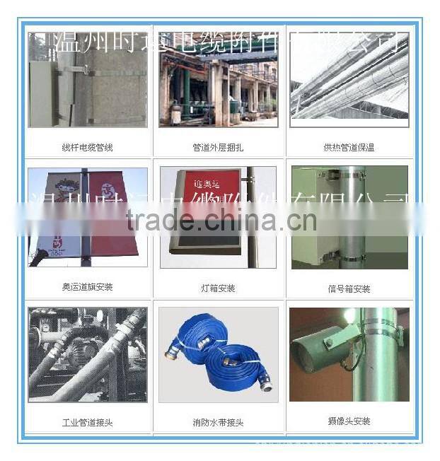 ISO9001 Hot Sale Superior Ball Lock Type stainless steel epoxy coated cable ties