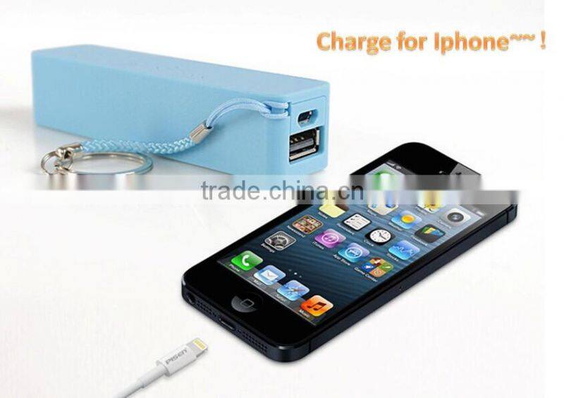 portable cheap power bank 2200mah ce