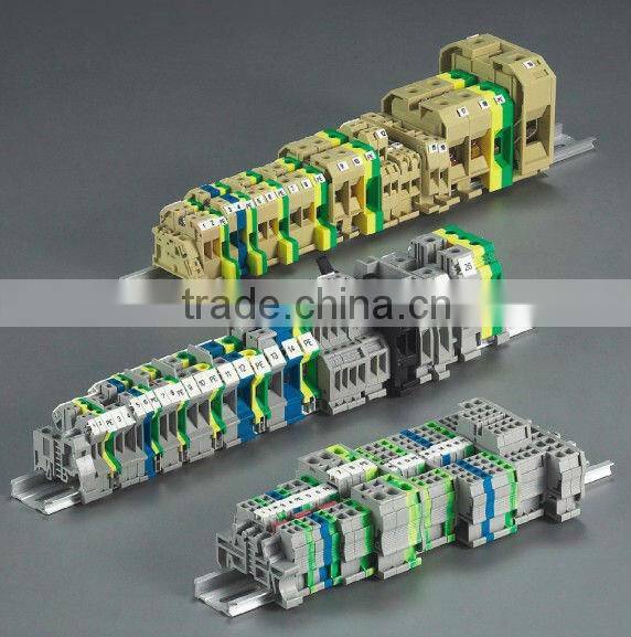 UTL Rail Terminal End Stopper Plate