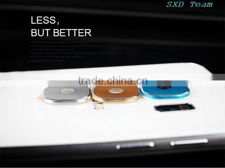 New S6 Rear Camera Lens Metal Protective Ring Guard Cover Protector for Samsung Galaxy S6 Edge Lens Protector Cover LPS6