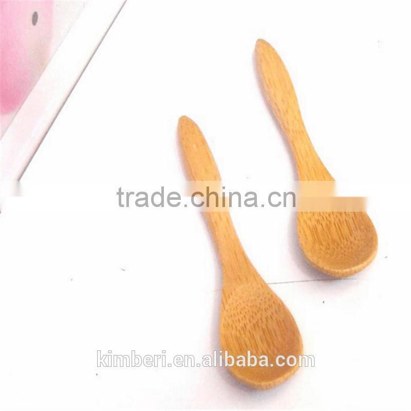 wholesale portable mango wooden baby disposable spoon