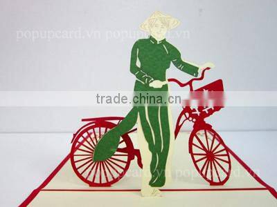 Heart (Valentine's day) Love 3d greeting pop up card