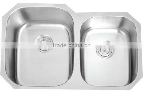Jiangmen Manufacturer Undermount Stainless Steel Utility Vessel Sink 8252AL