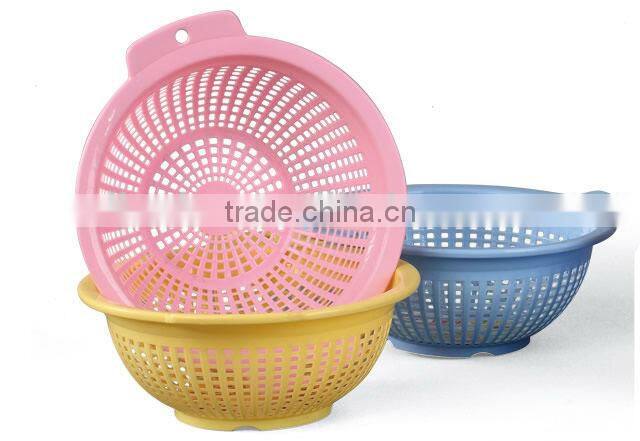 Plastic storage basket/basket/Handle basket/Mini baskets/Sundries Basket/oblong basket/small basket/kid basket/Single handle