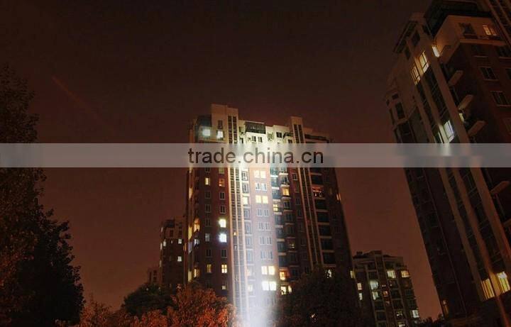 super bright aluminum 3 mode sos hand held long range rechargeable led searchlight for emergency