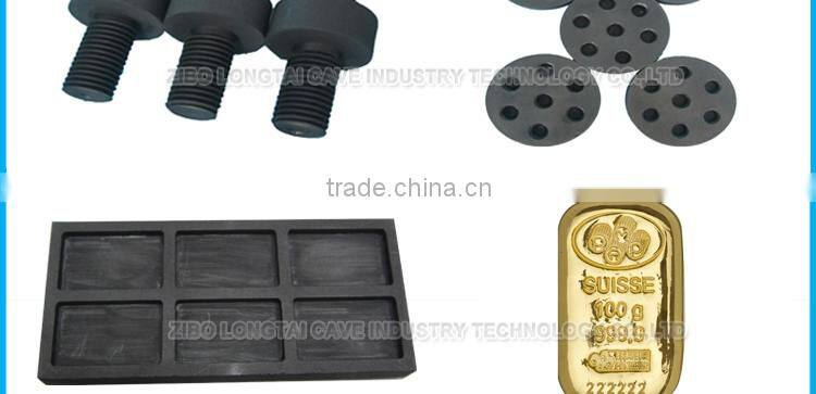 High pure graphite crucible for melting steel