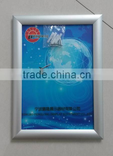 8.5*11 snapit frame poster frame shop window display aluminum advertising snap frames