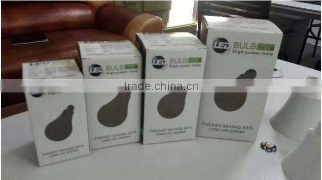 Plastic aluminum 85-265v 15w e27 led bulb light