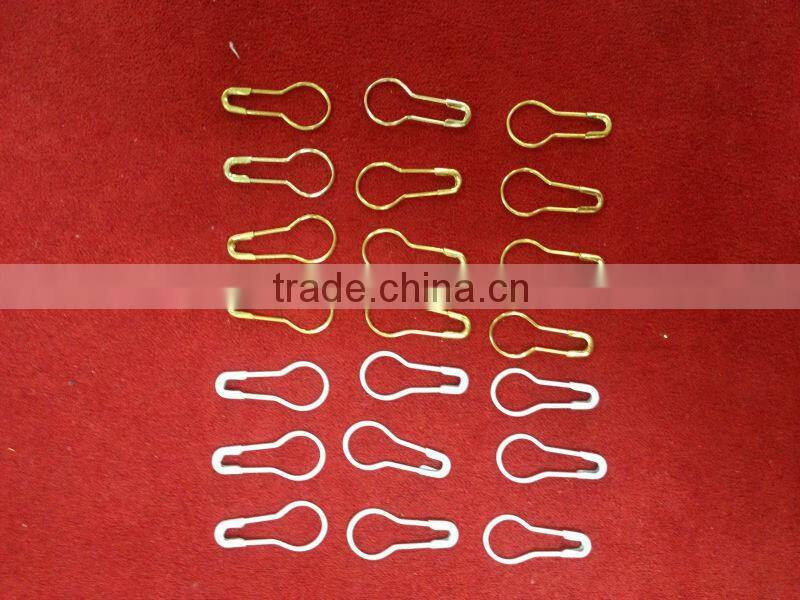 Gold Pear Shaped Safety Sign Pin With Factory Price