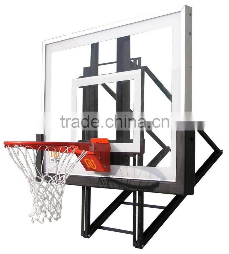 roof mount basketball backboard fiber glass basketball backboard