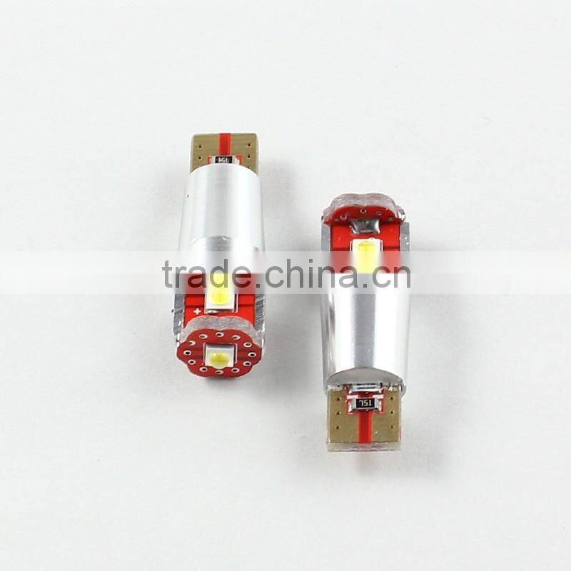 Super Bright 650LM T10 C REE 15W LED Rear Tail Reverse Lights Brake Lamp, 12V Auto Car Clearance Light Stop Bulb White