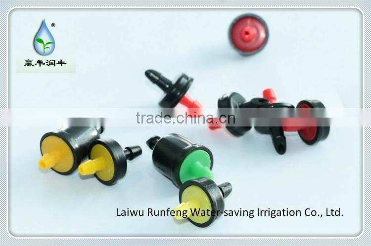 Drop drippers for irrigation pipe and greenhouse irrigation system