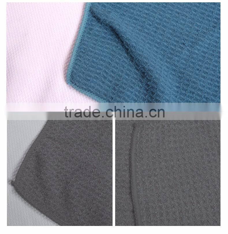 colorful towel with the grid for household cleaning