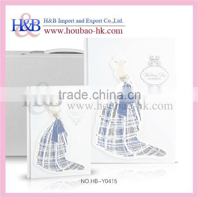 H&B new style acrylic cover photo album with sex girl