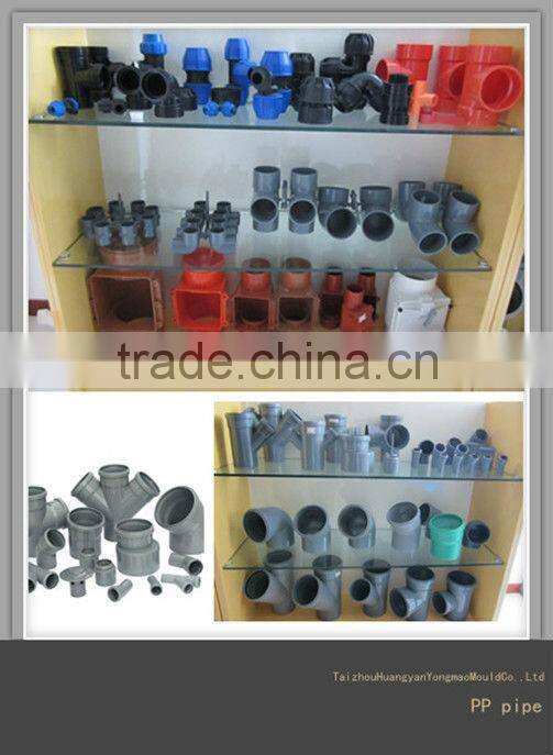 Company That Manufacture Plastic Pipe Fitting Injection Mould/Cross-Tube/Collapsible Core