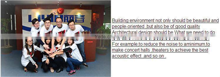 fire retardant sound insulation material movable partition wall for lecture hall