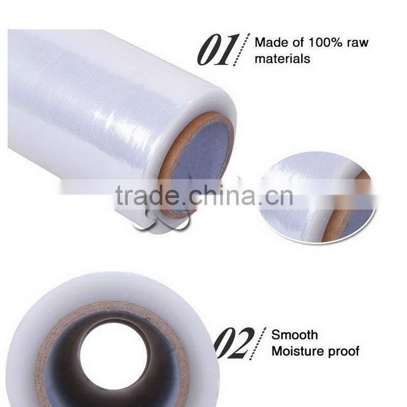 Made in China Factory reasonable price LLDPE stretch film for hand using