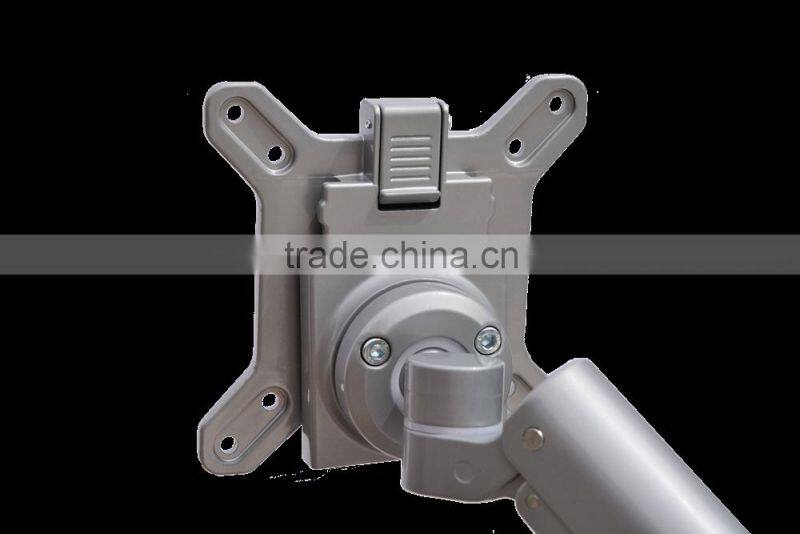 jiaxing swing armArticulating monitor arms with integrated cable management 18" to 28" Lcd monitor arm