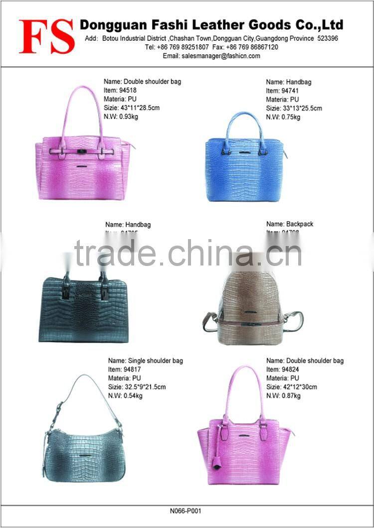 Free shipping new collection western style women backpack